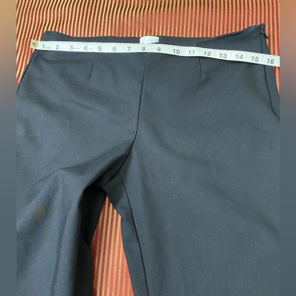 - Ecru Black Pants with Lace Hem size 6 - Picture 10 of 10